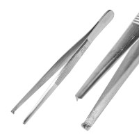 Пинцет хирургический, 1:2 зубной, 10 см, J-16-028