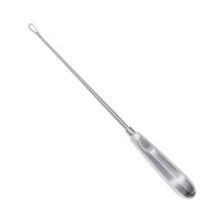 Кюретка маткова Recamier-Sims-Bumm, 31 см, ширина 9 мм, гостра, жорстка, J-20-3109