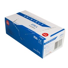 Голка карпульна SHINJECT 27G L (0.4x30мм), блакитна, метричний тип (100 шт)