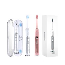 Набір ультразвукових зубних щіток Medica+ PROBRUSH 9.0 white + fuchsia