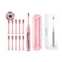 Ультразвуковая зубная щетка Medica+ PROBRUSH 9.0 fuchsia + насадки (10 шт)