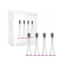 Насадки для звуковой зубной щетки Medica+ KidsBrush 7.0 pink (4шт)