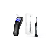 КОМПЛЕКТ 2 В 1:УЛЬТРАЗВУКОВА ЗУБНА ЩІТКА PROBRUSH 9.0 + АЛКОТЕСТЕР ALCO CONTROL 8.0 ( ЯПОНІЯ )