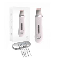 Набір ультразвукового скрабера для обличчя Medica+ Vibroskin 5.0 + інструмент для чищення обличчя