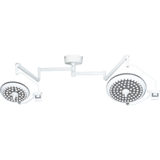 Світильник хірургічний стельовий двокупольний LED MK-D700/500ZF