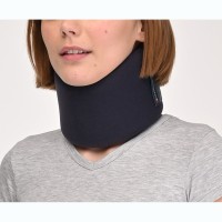 Бандаж для шиї напівжорсткий (шина Шанца) Реабілітімед ОРТЕЗ-2В-1 COMFORT графітовий, XL-75