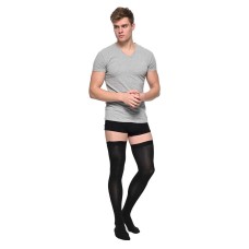 Панчохи компресійні Soloventex Comfort, 2 клас, чоловічі, закритий носок, чорні, арт. 421-231/421-241, S, Зріст 180-195