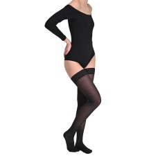 Панчохи компресійні Soloventex, 2 клас, 140 DEN, закритий носок, чорні, арт. 321-511/321-521, XL, Зріст 165-180