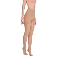 Колготки компрессионные Soloventex Comfort, 2 класс, закрытый носок, бежевые, арт. 621-232/621-242, L, Стопа 39-41, Рост 165-180