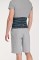 Корсет поясничный полужесткий Реабилитимед И-6М графитовый COMFORT, XXL