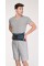 Корсет поясничный полужесткий Реабилитимед И-6М графитовый COMFORT, XS